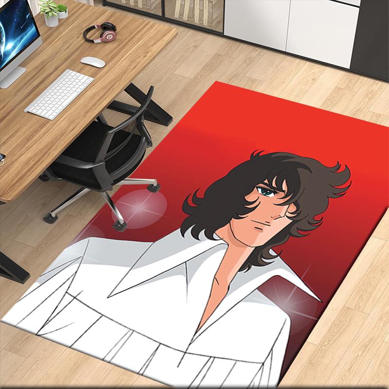 The Rose of Versailles Printed Carpet, for Office Chair Living Room Bedroom Kitchen Room Decor Gifts.