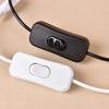 Медный USB-кабель 28 см с переключателем ВКЛ/ВЫКЛ для питания светодиодной лампы - Черный и Белый варианты