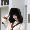 Winter Imitation Fur Women's Thickened Warm Hat High Imitation Fox Hair Ear Protection Cold Hat Fleece Thickened Hat