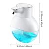 Automatic Sensing Liquid Soap Dispenser 400ML Detergent Dispenser Infrared Sensor 500mAh Rechargeable for Home Bathroom Kitchen