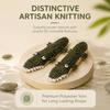 Unisex Crocodile Socks Knitted Funny Socks Creative Novelty Animal Socks  Christmas