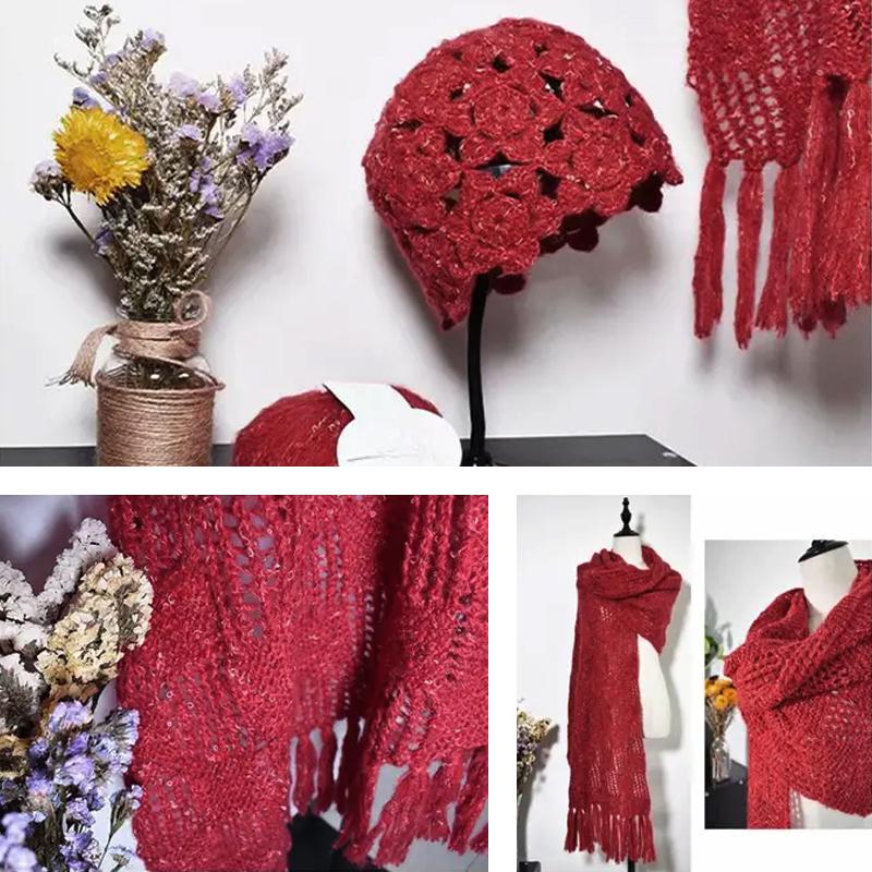 50 г/шарик для вязаного шарфа, шапки, одежды, нитки ручной работы, плюшевая мохеровая пряжа, цветная шерстяная в горошек