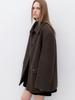 ATELIER NAIN Wool Boucle Overfit Jacket(Ct-1468)