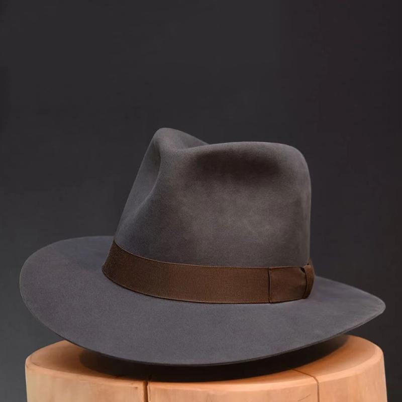 Шерстяная фетровая шляпа, винтажные мягкие фетровые шляпы, мужские фетровые шляпы, популярные головные уборы, мужская кепка, фетровая шляпа в стиле ретро для женщин NZ354