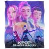K-Pop Истребители Демонов Готовы Сражаться Флисовый Плед Huntr/X Supersoft