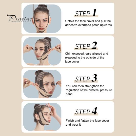 V-образный ремешок для подтяжки лица, женский ремешок с двойным подбородком, 3D-дизайн лица, регулируемый дышащий косметический бандаж, уход за кожей, косметический инструмент для женщин и мужчин