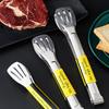 Food Tong Non-stick Easy To Clean Stainless Steel Long Handle Cooking Clamp Kitchen Tools