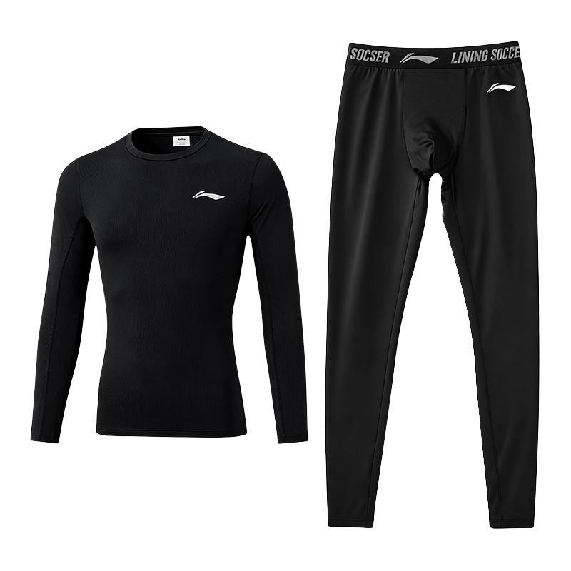 Спортивные комплекты Li Ning Мужские с круглым вырезом Умеренные LNXY029-1+LNXY027-1
