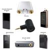 HIFI Угловой сбалансированный адаптер для наушников 4,4 мм для SONY, Музыкальных плееров - DIY Дизайн, 4,4 мм гнездо на 2,5 мм 4-контактный / 3,5 мм 3-контактный штекер