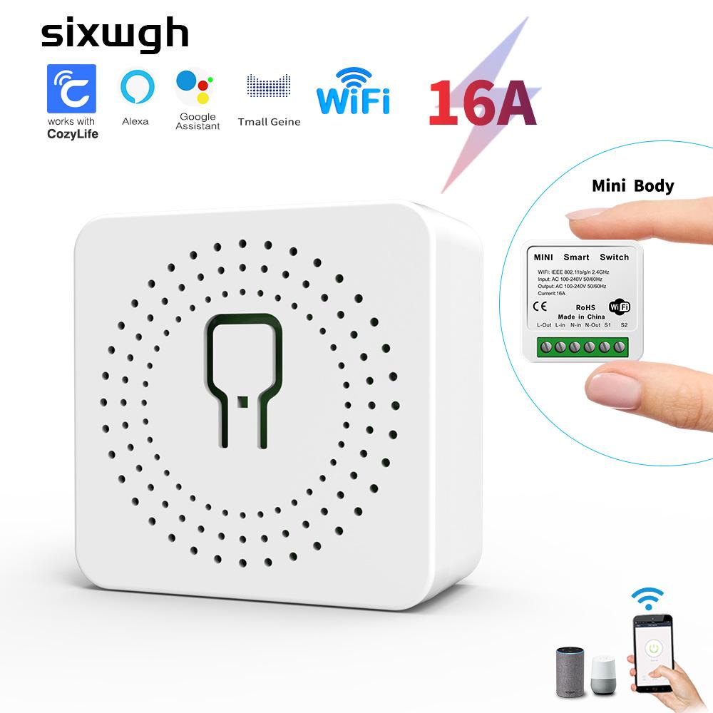 Умный WiFi-переключатель Cozylife с голосовым управлением Alexa и удаленным доступом через приложение для домашней автоматизации