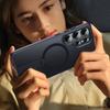 KEYSION 360 Скрытая Металлическая Подставка Магнитный Чехол для Magsafe для Samsung Galaxy S24 S25 Ultra S24+ S25+ Матовый Ударопрочный Чехол для Телефона