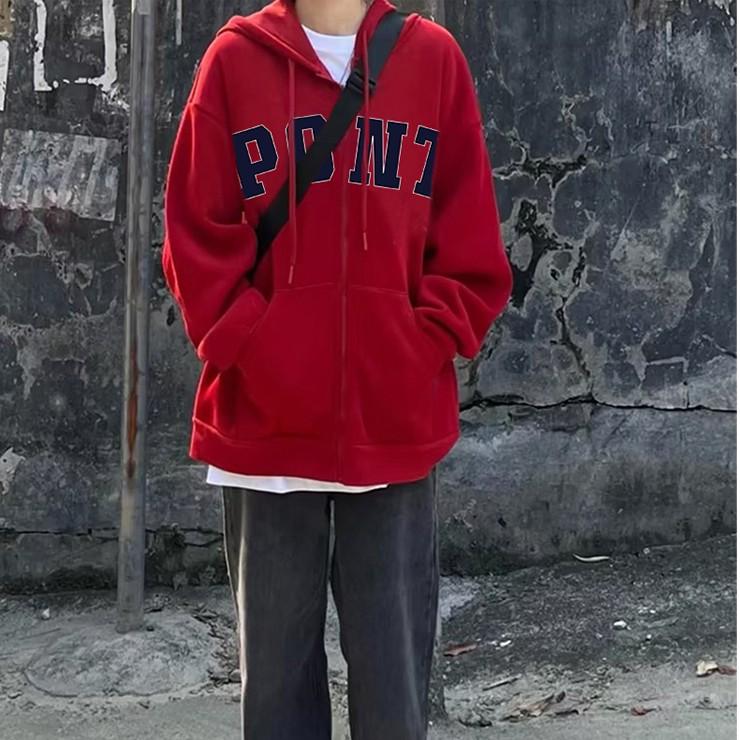 Новая коллекция 2025 года: розовая толстовка с капюшоном и кардиган в корейском стиле для женщин — легкий, свободный крой, идеально подходит для ранней осени/весны.