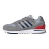 adidas Neo Run 80S Ретро Удобная Амортизация Нескользящая Износостойкая Низкий Верх Повседневные Кроссовки для Бега Унисекс Серый Синий GV7305