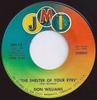 7-дюймовая пластинка DON WILLIAMS The Shelter Of Your Eyes Playin JMI12 JMI Records 1972 США Кантри/Фолк Б/у