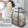 Корзина для белья Корзины для грязного белья из хлопка Органайзер для белья Складная сумка для хранения всякой всячины Складная корзина