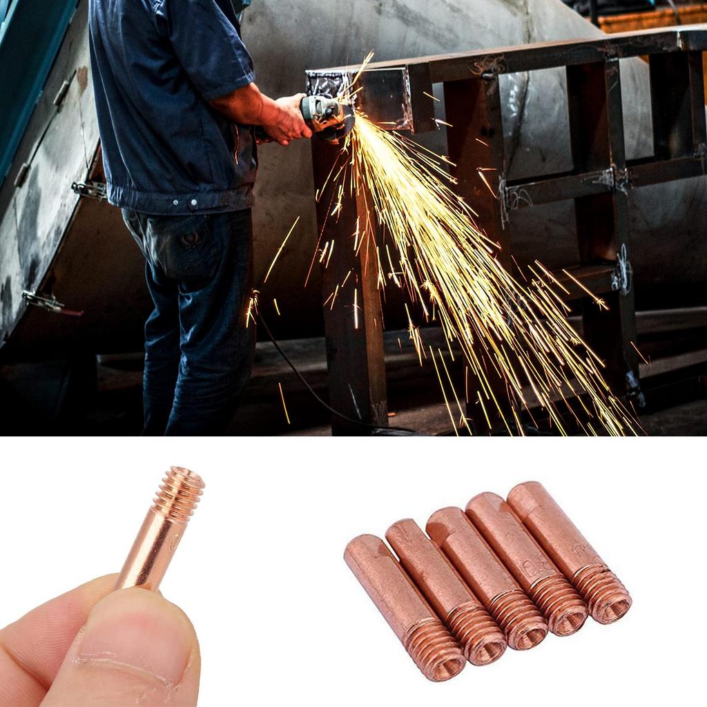 Сварочный наконечник Сварочные принадлежности Наконечник для сварочной горелки из красной меди Расходные материалы для сварочного аппарата Сварочные принадлежности 15AK Аксессуары для сварочной горелки Замена Легко