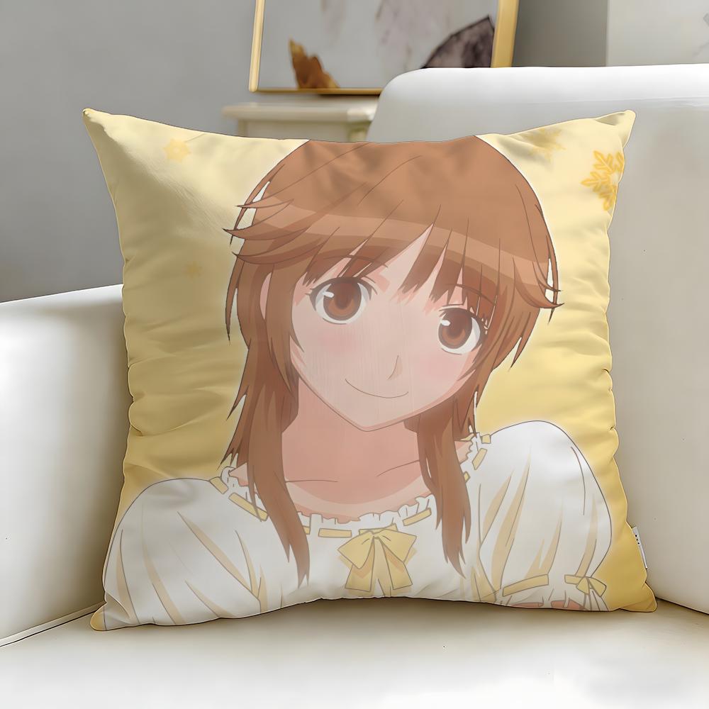 Аниме Плюс Amagami SS Плюс Наволочка Мягкая Легко стираемая Наволочка Универсальная для Дивана Кровати Путешествий и Офиса
