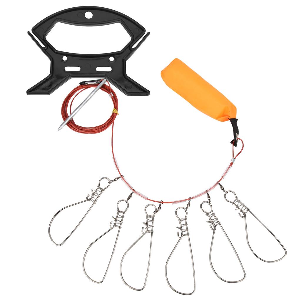 5м рыболовный замок пряжка из нержавеющей стали живая рыба стрингер замок рыболовные снасти аксессуары