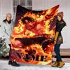 Personalized Custom Name Blanket - One Piece Print Design,Blanket for Sofa,Bed,Travel,Camping - Soft and Warm, Great Gift