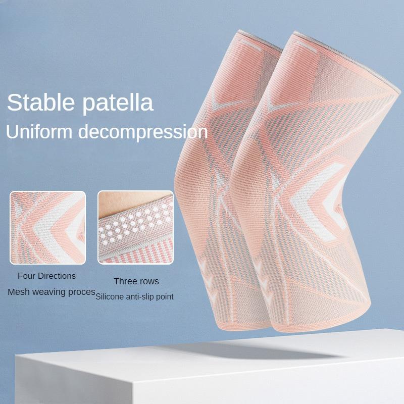 Наколенники для женщин, спортивные наколенники, летние тонкие, профессиональная скакалка, защитное снаряжение для альпинизма, бега, баскетбола
