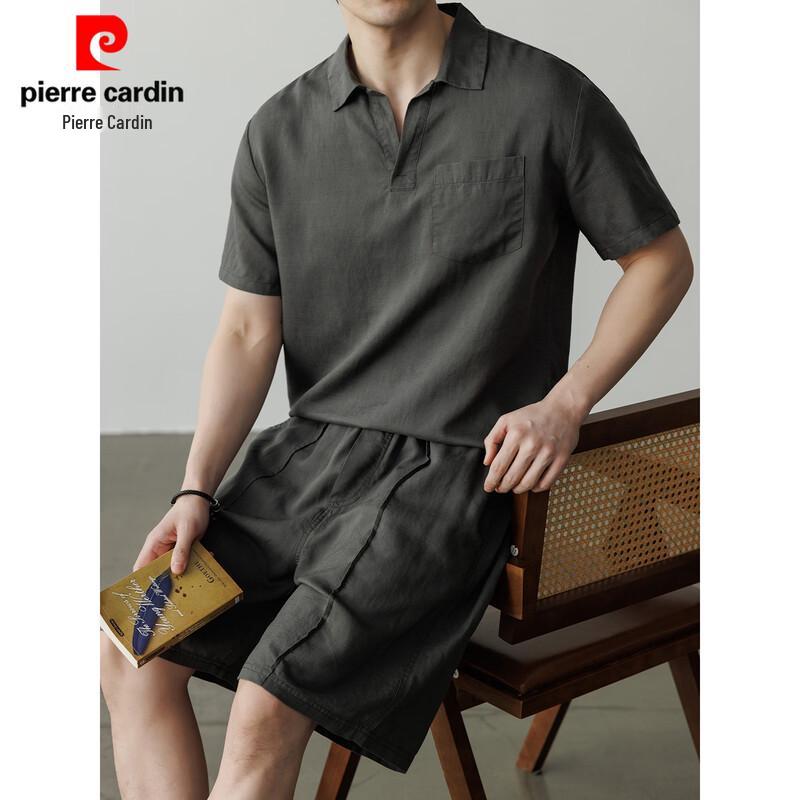 Pierre Cardin Мужской охлаждающий комплект-поло из тенсела и льна