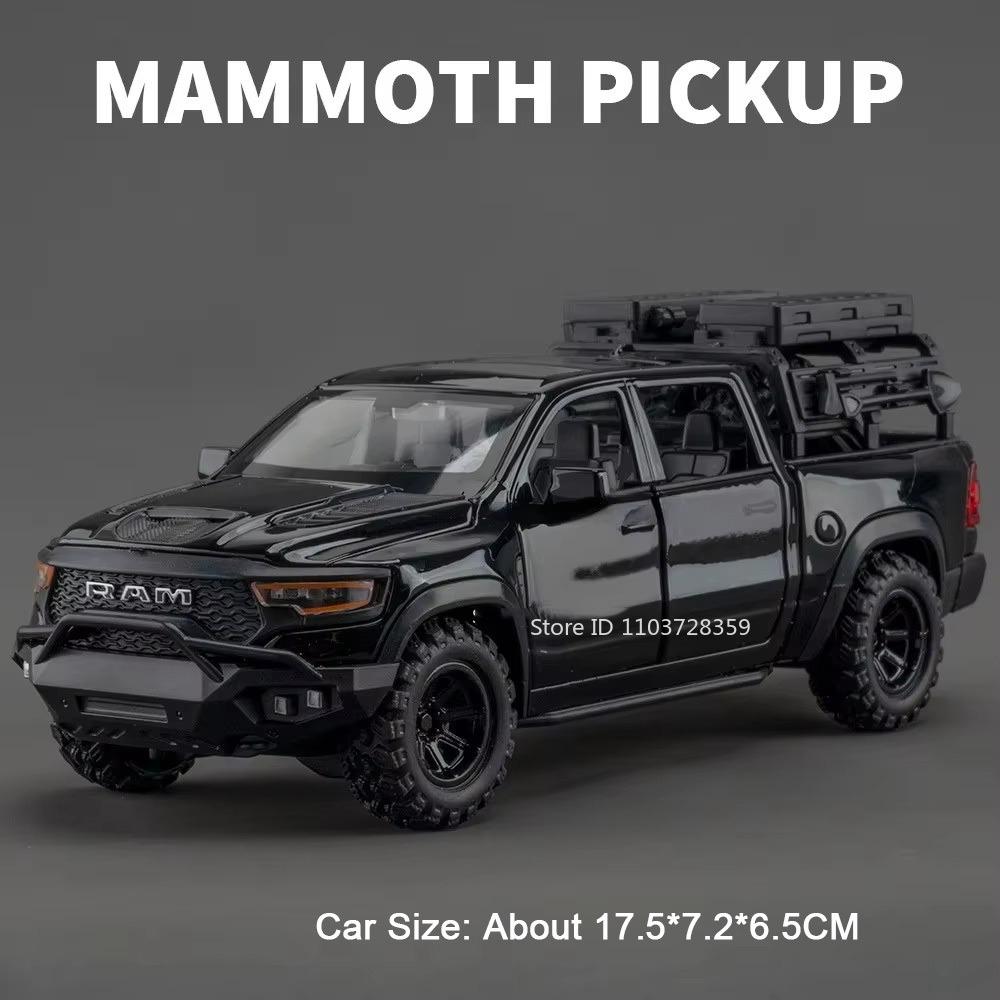 1:32 пикапа F150 Модель Мамонт Игрушки Металлические Литые Под Давлением Внедорожники Звук Свет Двери Открываются Оттянуть Назад Для Мальчиков Образовательные Игрушки