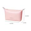 New Heartbeat Waterproof Dumpling Bag Cosmetic Bag Toiletry Bag Portable Hand-held Storage Bag Candy Color Cosmetic Bag Wholesale