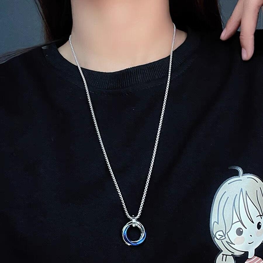 Хип-хоп тренд переплетение ожерелье мальчики и девочки пара подарки на день святого валентина