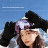 Waterproof Electric Heated Gloves Thickening And Velvet Heating Thermal Mitten  Men Women