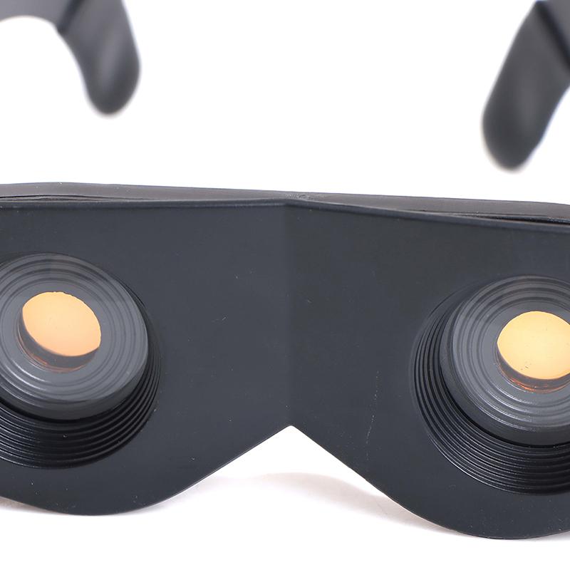 Portable Glasses Style Telescope Magnifier Binoculars For Fishing Hiking Concert