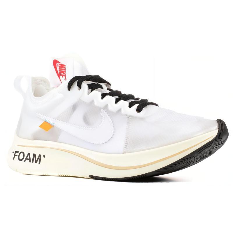 Nike Кроссовки Zoom Fly Off White повседневные AJ4588-100