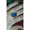 Retro Magic Mood Ring Gem Heart Feeling Color Change Ring Adjustable Temperature Ring 1 Pc