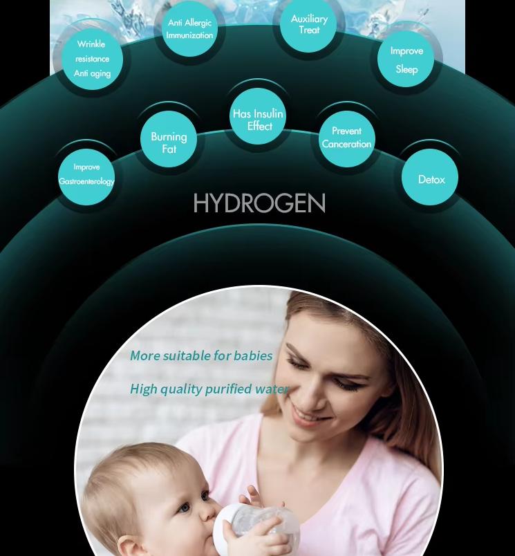 PSL9   Автоматический настенный диспенсер для воды - для дома и коммерческого использования, очиститель воды обратным осмосом с угольным серым RO-фильтром