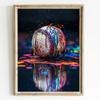 Cool Modern Graffiti Sports Ball Poster Basketball Baseball American Football Canvas  Wall Art Room Home Decor Fans Gift