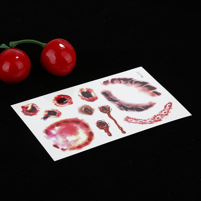 Sticker Easy To Apply High-quality Haunted House Popular Halloween Costume Accessories Halloween Instant Transformation Unisex