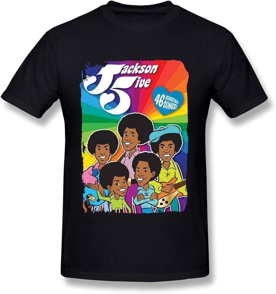 The Jackson 5 Cartoon Unisex Classic T-shirt For Fan Gifts BT2120