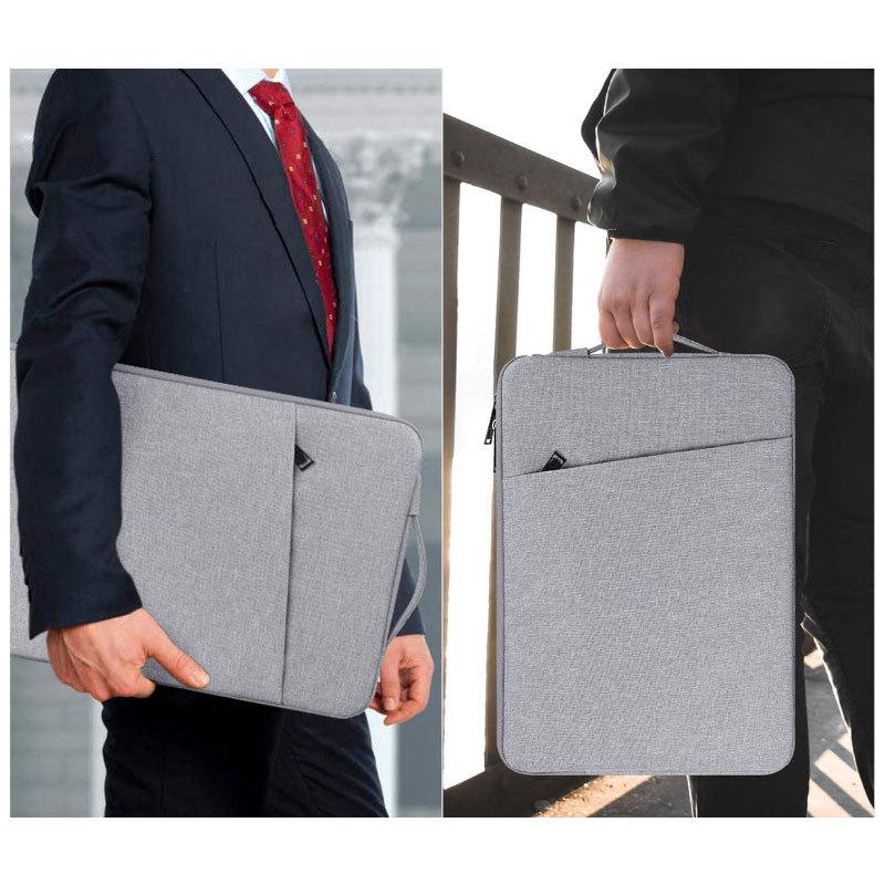 16/14-дюймовая противоударная и водонепроницаемая сумка для ноутбука с подкладкой - портативная и прочная для женщин