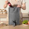 Japanese Style Insulated Food Carrier With Breathable Oxford Fabric And Multipurpose Storage