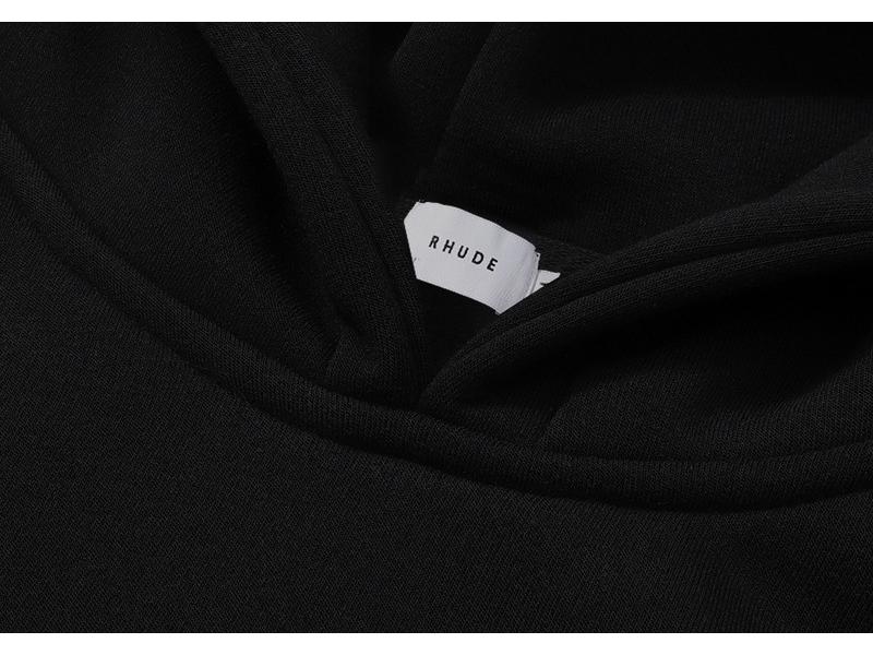 Толстовка с капюшоном RHUDE 25SS Геометрическая - Модная мужская куртка в европейском и американском стиле