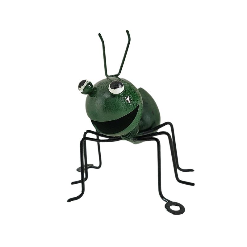 Садовая подвесная стена, симпатичная фигурка муравья, божья коровка, пчела, украшение, ретро, железная 3D-скульптура насекомых, искусство, украшение для дома, орнамент