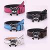 Original Punk Rock Style Belt Female Skull Wide Waist Seal Rivet Spice Girl Belt Men And Women