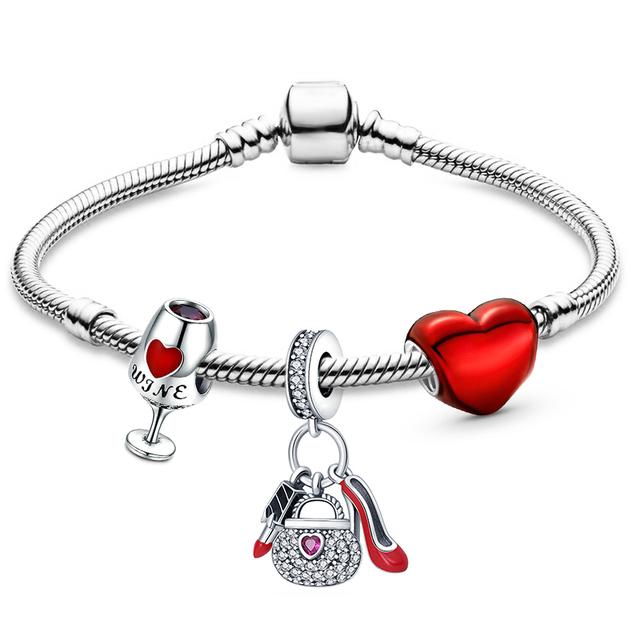 Высокое качество Хэллоуин тыква летучая мышь призрак подвески бусины кулон с подвесками браслеты для женщин детские украшения