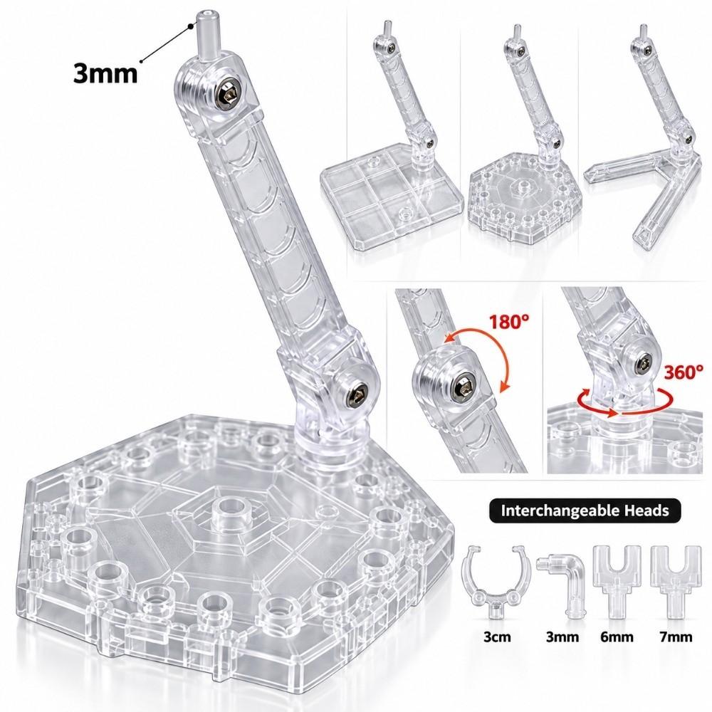 Articulated Support Arm Model Support Stand Adjustable Arm Action Figure Base HG Model Figures