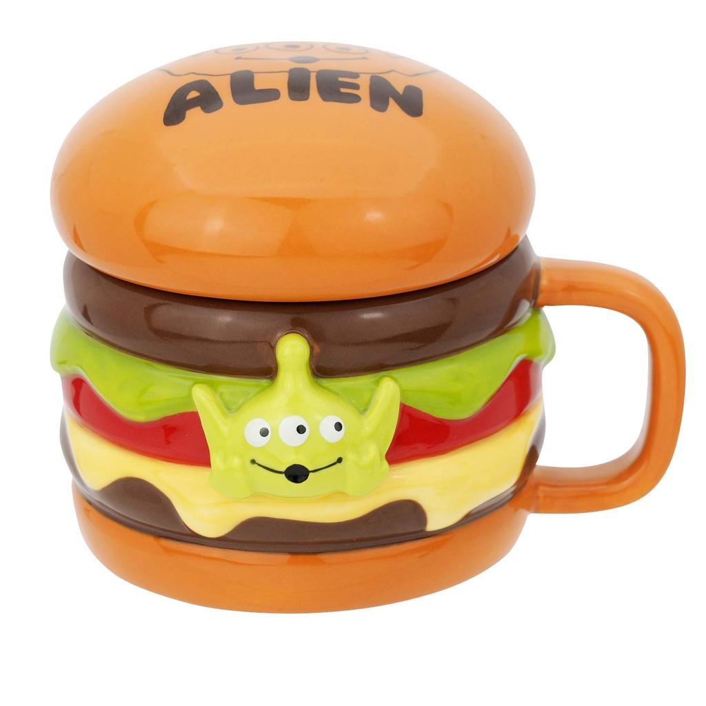 sun art Disney "Toy Story" Alien Mug, Brown, 300ml, San3076