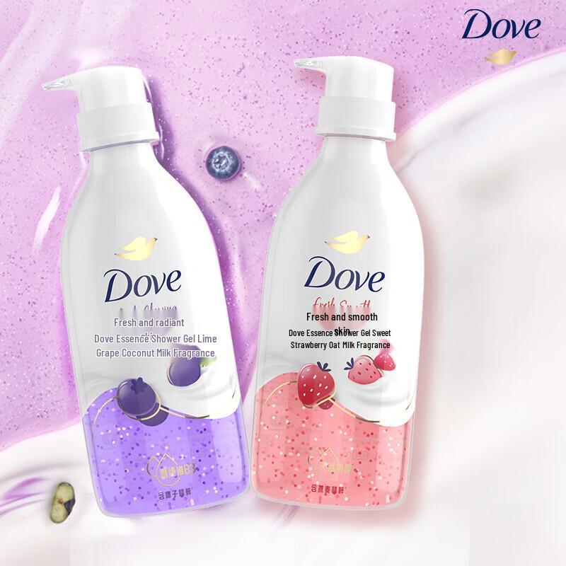 DOVE Молочко для душа с фруктами