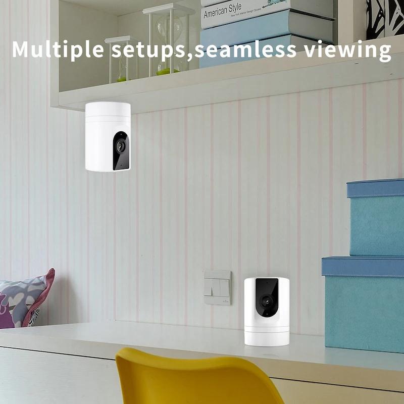 Ease Life 1080P HD Indoor Security Camera with Phone App Motion Detection 2-Way Talk Baby Camera for Home Pet Monitoring 2.4GHz