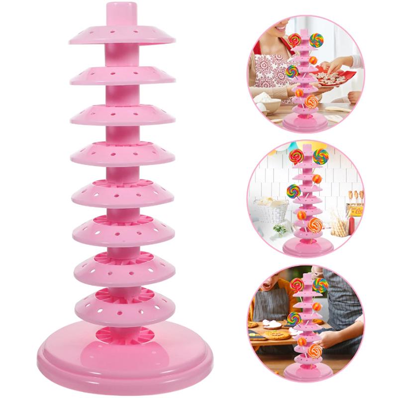 5/8/10-ярусная подставка для леденцов, держатель для кейк-попсов, настольная стойка, свадебный декоративный настольный многофункциональный стенд для конфетного бара