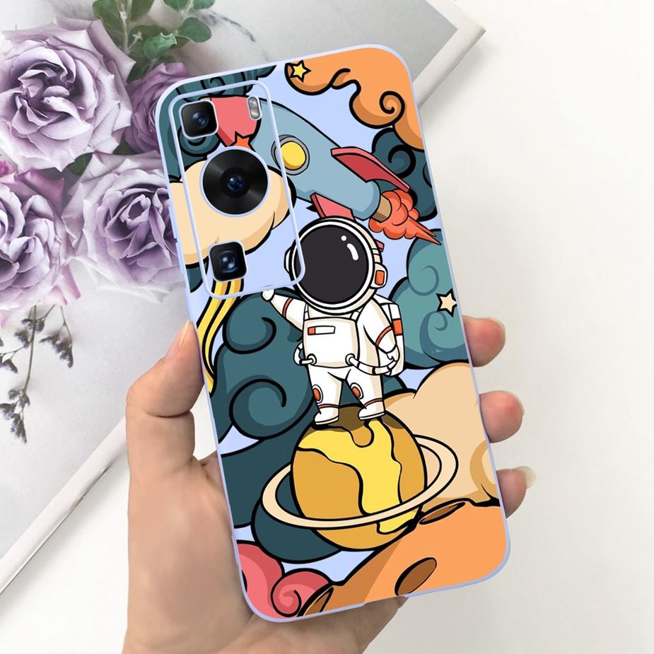 Чехол для Huawei P60 Pro LNA-AL00 Милый мультяшный чехол Мягкий силиконовый чехол для телефона Для Huawei P60 Art P 60 Pro P60Pro Fundas Бампер