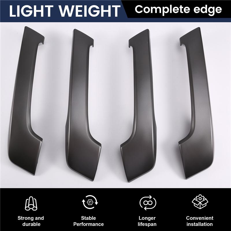 Накладка на ручку двери, панель, ручка-скоба, аксессуар для интерьера автомобиля для Toyota Prado LC150 2009-2018