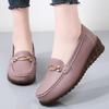 Женские черные лоферы мокасины повседневные слипоны серые балетки обувь для ходьбы для мамы большого размера